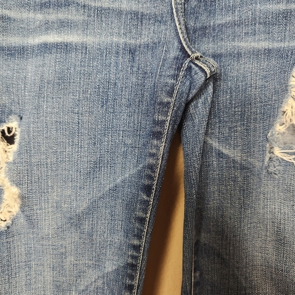 AG Adriano Goldschmied Stilt Roll-Up Cigarette Distressed Jean-Size 25 - Picture 6 of 12